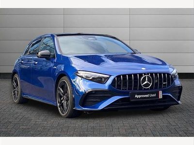 Used Mercedes A35 AMG Premium Plus 301 HP (221 kW) 2024 Blue Hatchback