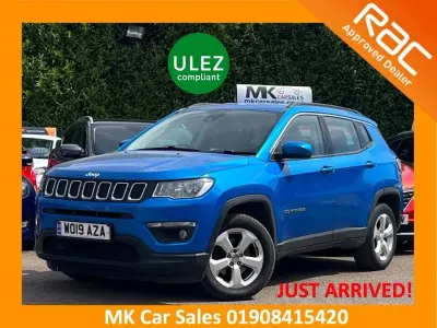 Used Jeep Compass Longitude 140 HP (102 kW) 2019 Blue SUV