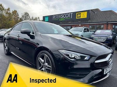 Used Mercedes CLA180 AMG line 136 HP (100 kW) 2020 Black Sedan