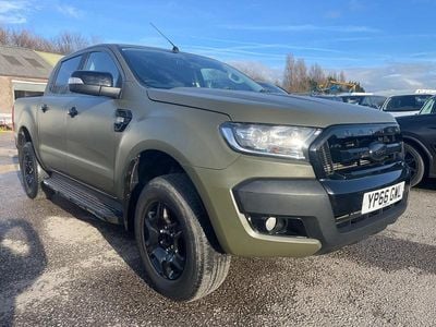 Used Ford Ranger Limited 2016 Blue Pickup