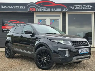 Used Land Rover Range Rover evoque SE 150 HP (110 kW) 2017 Black Estate