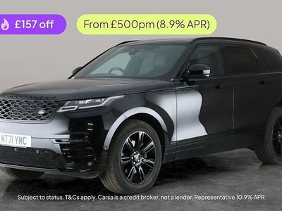 Black Used 2021 Land Rover Range Rover Velar S SUV | £31,360 (Fair price)