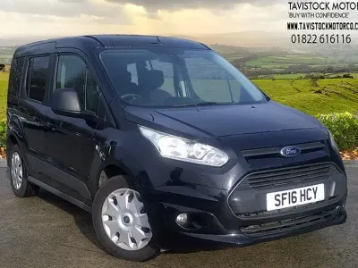 Used Ford Tourneo Connect Zetec 100 HP (73 kW) 2016 Black MPV