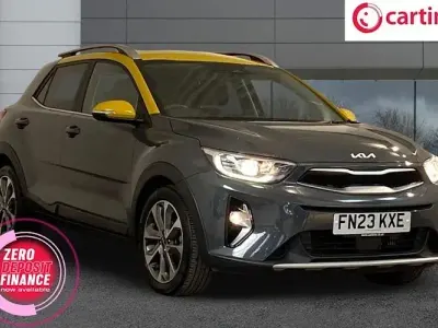 Used Kia Stonic 101 HP (74 kW) 2023 Grey SUV