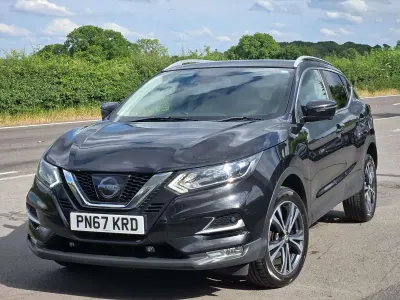 Used Nissan Qashqai N-Connecta 2017 Black SUV