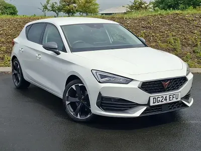 Used Cupra Leon 150 HP (110 kW) 2024 White Hatchback