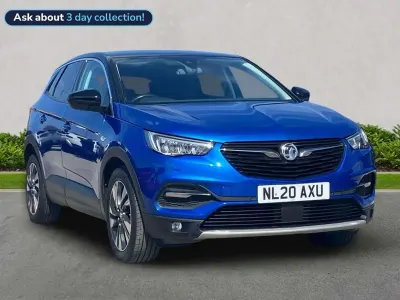 Begagnad Vauxhall Grandland X SRi 130 HK (95 kW) 2020 Blå SUV
