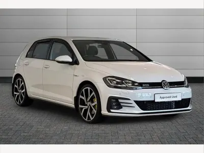 Used VW Golf VII GTD 184 HP (135 kW) 2019 White Hatchback
