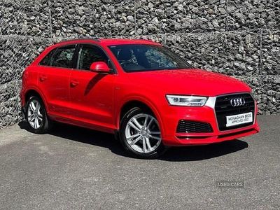 Begagnad Audi Q3 S-Line 150 HK (110 kW) 2017 Röd SUV