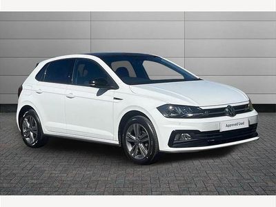 Used VW Polo R-line 95 HP (69 kW) 2021 White Hatchback