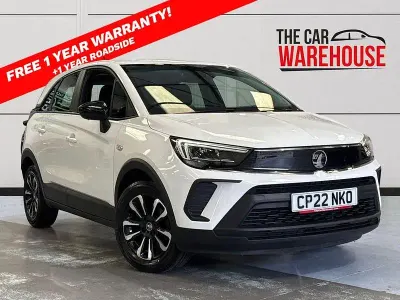 Used Vauxhall Crossland Design Edition 2022 White SUV