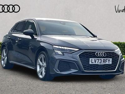 Used Audi A3 S-Line 147 HP (108 kW) 2023 Grey Sedan