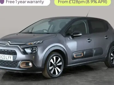 Used Citroën C3 PureTech 83 HP (61 kW) 2023 Grey Hatchback