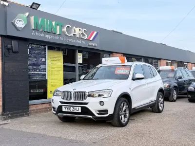 Used BMW X3 xLine 187 HP (137 kW) 2016 White SUV