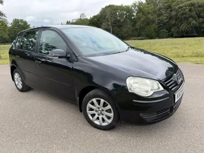 Used VW Polo SE 80 HP (58 kW) 2009 Black Hatchback