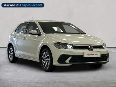 Used VW Polo Life 95 HP (69 kW) 2026 White Hatchback