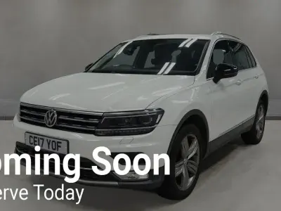 Used VW Tiguan SEL 150 HP (110 kW) 2017 White SUV