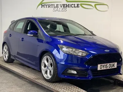 Used Ford Focus ST 2015 Blue Hatchback