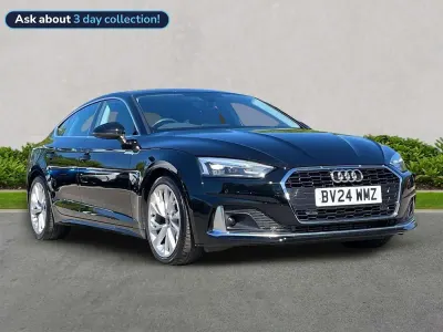 Used Audi A5 Sportback Sport 150 HP (110 kW) 2024 Black Hatchback