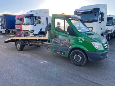 Używany Mercedes Sprinter 109 KM (80 kW) 2007 Zielony Van