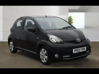 Used Toyota Aygo 68 HP (50 kW) 2013 Black Hatchback