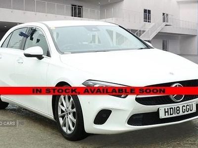 Used Mercedes A180 Premium 116 HP (85 kW) 2018 White Hatchback