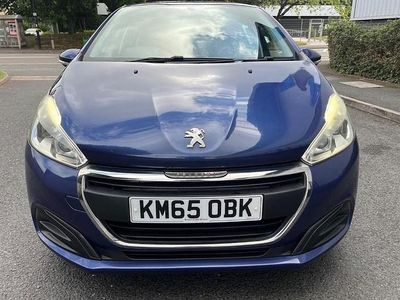 Blue Used 2015 Peugeot 208 Active Hatchback | £3,999 (Fair price)