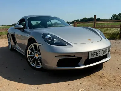Used Porsche Cayman 2019 Silver Coupe