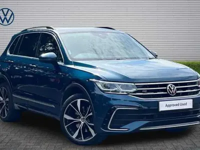 Used VW Tiguan R-line 190 HP (139 kW) 2022 Blue SUV