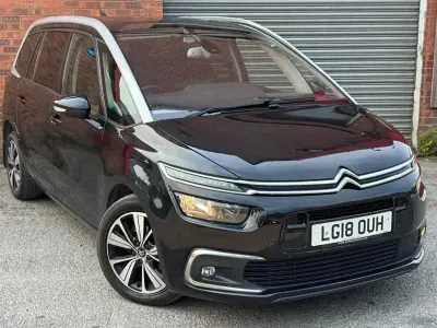 Used Citroën Grand C4 Picasso Flair 120 HP (88 kW) 2018 Black MPV