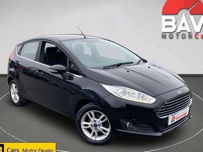 Used Ford Fiesta Zetec 2017 Black Hatchback