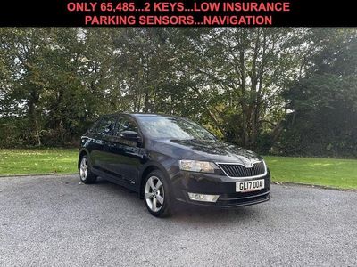 Black Used 2017 Skoda Rapid SE Hatchback | £6,995 (Fair price)