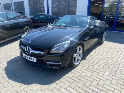Used Mercedes SLK250 AMG 204 HP (150 kW) 2012 Black Cabriolet