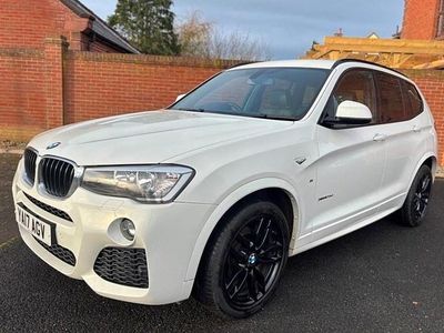 Alpine white Used 2017 BMW X3 M Sport SUV | £13,995 (Fair price)