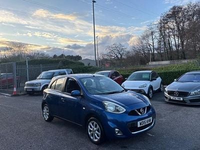 Used Nissan Micra Acenta 2015 Blue Hatchback