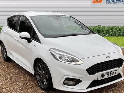 Used Ford Fiesta ST-Line 100 HP (73 kW) 2018 White Hatchback
