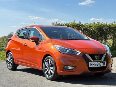 Begagnad Nissan Micra Acenta Limited Edition 90 HK (66 kW) 2019 Orange Halvkombi