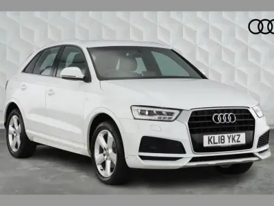 Usado Audi Q3 S-Line 150 HP (110 kW) 2018 Branco SUV