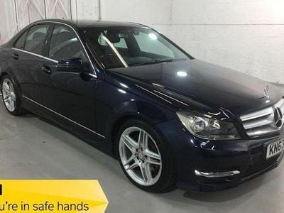 Used Mercedes C350 AMG 2013 Blue Sedan