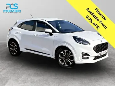 Begagnad Ford Puma ST-Line 125 HK (91 kW) 2023 Vit SUV