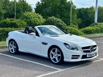 Usado Mercedes SLK200 AMG 184 HP (135 kW) 2014 Branco Cabrios