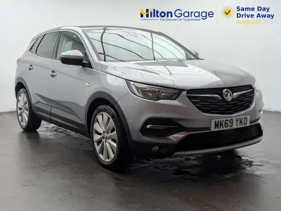 Used Vauxhall Grandland X Elite 130 HP (95 kW) 2019 Grey SUV
