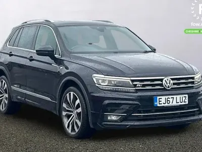 Used VW Tiguan R-line 241 HP (177 kW) 2017 Black SUV