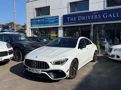 Used Mercedes CLA45 AMG AMG 421 HP (309 kW) 2020 White Coupe