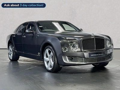 Used Bentley Mulsanne 530 HP (389 kW) 2016 Grey Sedan