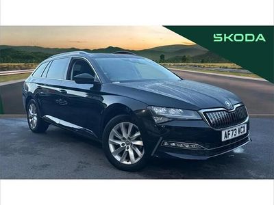 Black Used 2023 Skoda Superb SE Technology Estate | £21,294 (Fair price)