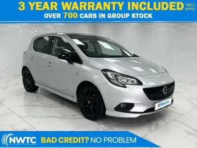 Begagnad Vauxhall Corsa SRi 90 HK (66 kW) 2019 Silver Halvkombi