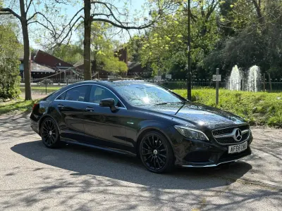 Used Mercedes CLS350 AMG Line Premium Plus 258 HP (189 kW) 2016 Black Coupe