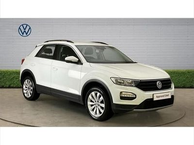 Used VW T-Roc SE 115 HP (84 kW) 2019 White SUV