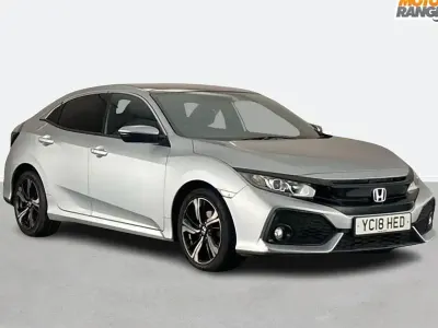 Used Honda Civic EX 126 HP (92 kW) 2018 Silver Hatchback